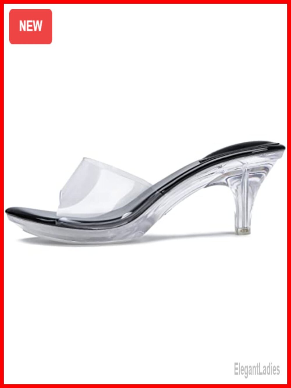 Clear Heels for Women Little Platform Stiletto Open Toe Dress Sandals